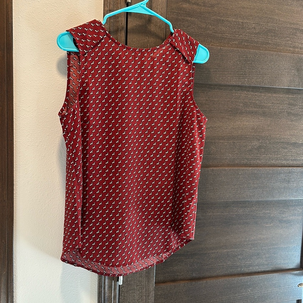 Medium Dog Print Tank